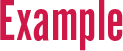 Example