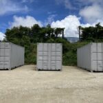 20F中古コンテナグレー塗装 6