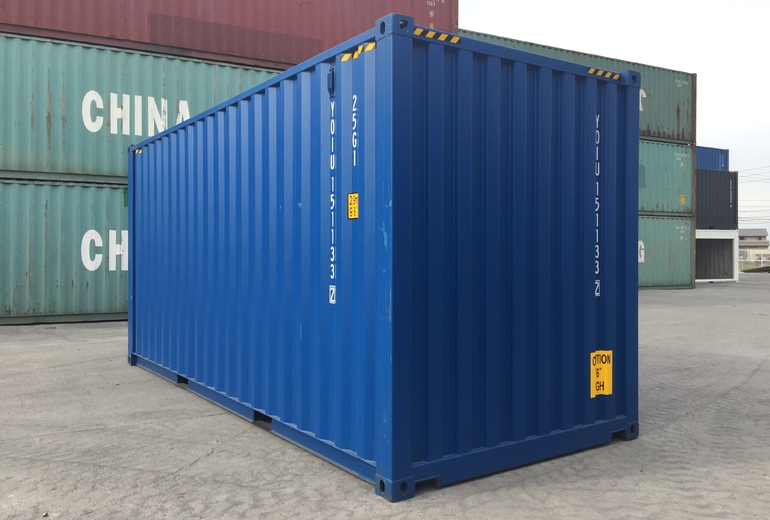 20FHCコンテナ ☆新品☆ハイキューブ ダークグレー色 （ISOコンテナ