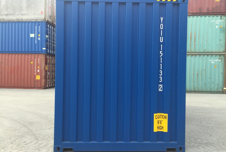 20FHCコンテナ ☆新品☆ハイキューブ ダークグレー色 （ISOコンテナ