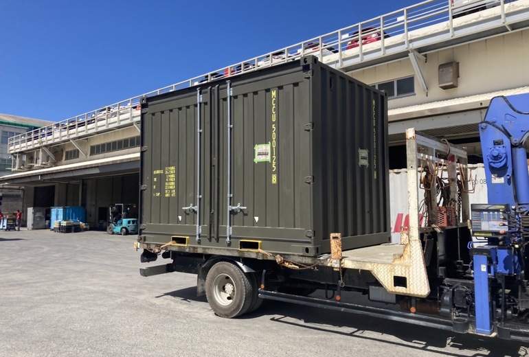 12F新品コンテナアーミーグリーン 2