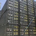 ☆先行予約受付中☆20Fコンテナ ★新品★ アーミーグリーン色 （ISOコンテナ規格海上コンテナ） 1