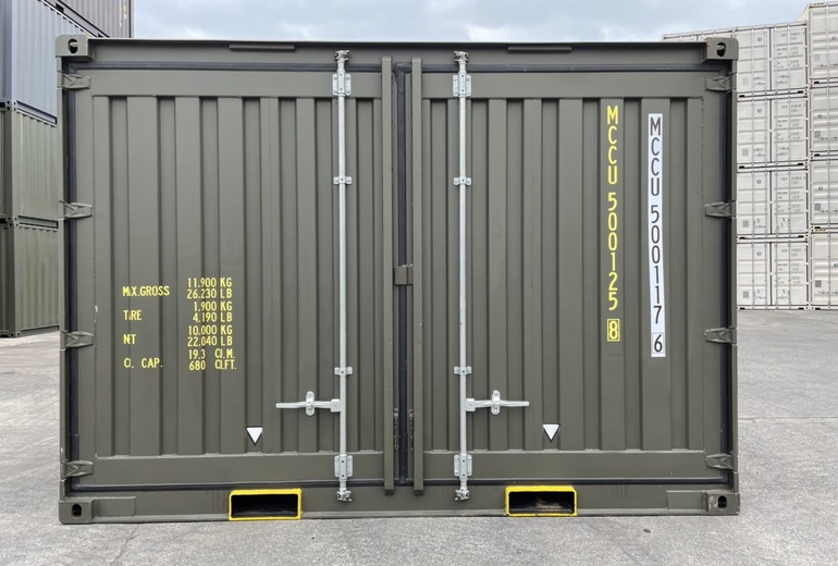 12Fコンテナ ★新品★ アーミーグリーン色 ☆在庫確認はお電話にて☆ 1