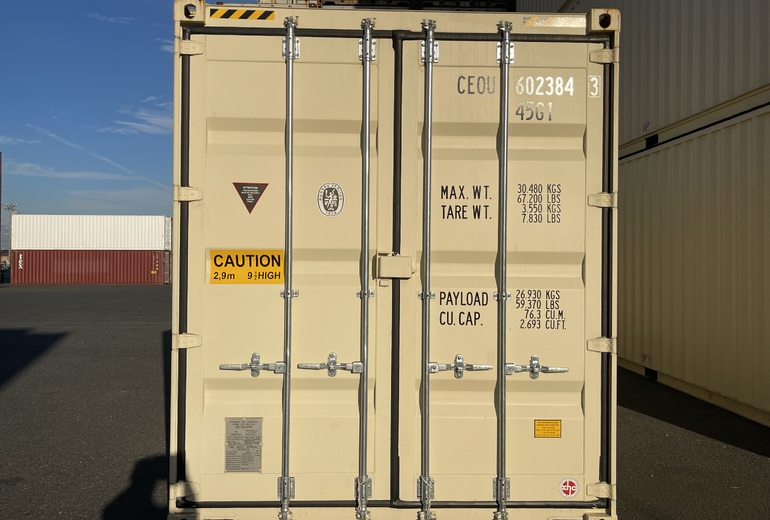 ４０Fコンテナ ★新品★ハイキューブ （ISOコンテナ規格海上コンテナ） 現在在庫あり 4