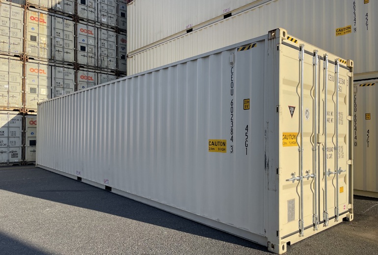 ４０Fコンテナ ★新品★ハイキューブ （ISOコンテナ規格海上コンテナ） 現在在庫あり 7