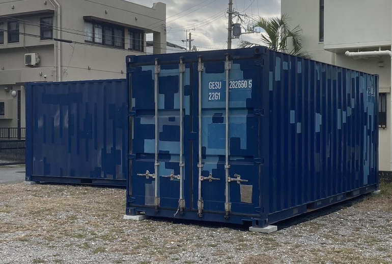 20F　中古コンテナ　那覇市にて納品完了です☆ 1