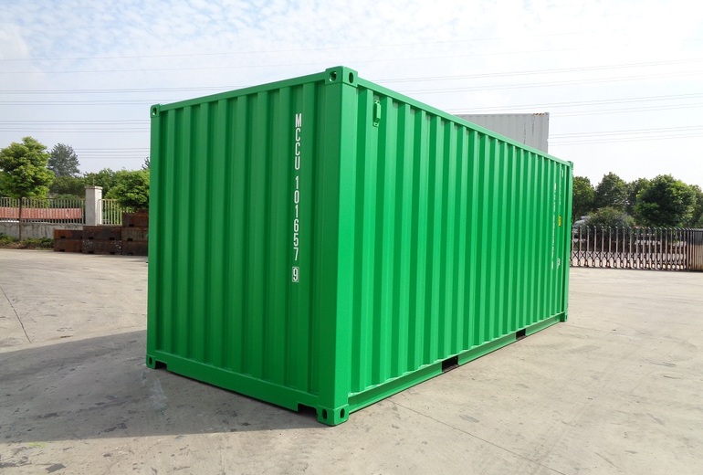 ☆先行予約受付中☆20Fコンテナ ☆新品☆ ライトグリーン色 （ISO