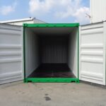 ☆先行予約受付中☆20Fコンテナ ★新品★ ライトグリーン色 （ISOコンテナ規格海上コンテナ） 6