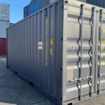 ☆先行予約受付中☆ 20Fコンテナ ★新品★ ダークグレー色 （ISOコンテナ規格海上コンテナ） 2