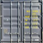 ☆先行予約受付中☆ 20Fコンテナ ★新品★ ダークグレー色 （ISOコンテナ規格海上コンテナ） 1