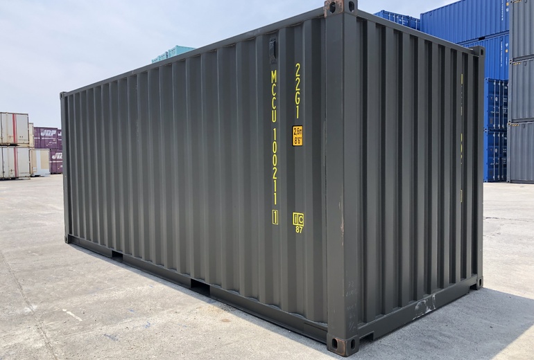 20F新品コンテナ（アーミーグリーン）が10月中旬にサンプルヤードに登場！！ 5