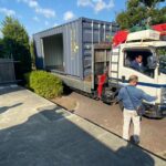 本社案件　同行！大阪府豊中市　シャッターコンテナ（20Fコンテナ改造） 5