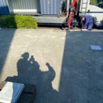 本社案件　同行！大阪府豊中市　シャッターコンテナ（20Fコンテナ改造） 6