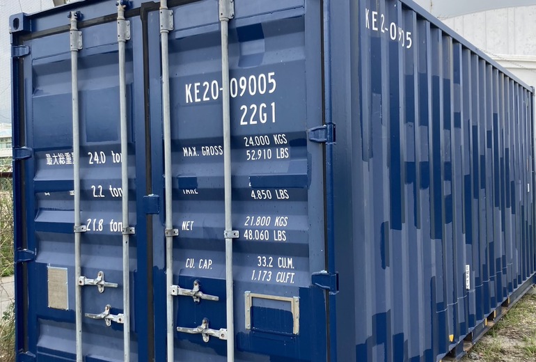 うるま市に20F中古コンテナ（未塗装）登場本体価格29万円（税別）＋輸送費 3