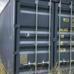 本部町　20F新品コンテナ（ダークグレー）納品！ 4