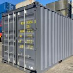 本部町　20F新品コンテナ（ダークグレー）納品！ 6