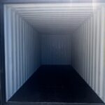 恩納村納品完了（20F新品コンテナ　アーミーグリーン） 2