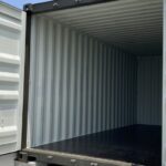 読谷村納品完了です！20F新品コンテナ（アーミーグリーン） 2