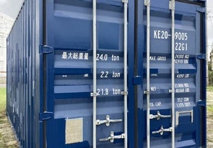 うるま市に20F中古コンテナ（未塗装）登場本体価格29万円（税別）＋輸送費