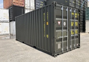 20Fコンテナ　★新品★　アーミーグリーン色　（ISOコンテナ規格海上コンテナ）