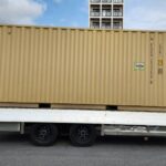 20Fコンテナ　新品（ベージュ色）　宮古島納品 1