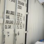 20Fコンテナ　新品（ライトグレー色）浦添市納品 2