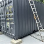 20F新品コンテナ　南城市納品（ダークグレー色） 1