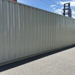 40Fコンテナ ★中古★ハイキューブ ライトグレー塗装 4