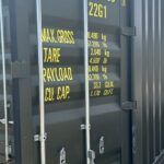 20F新品コンテナ　浦添市　アーミーグリーン色 3