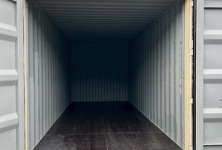 20F新品コンテナ　読谷村　クリーム色 1