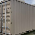 20F新品コンテナ　南風原町　ベージュ色 1