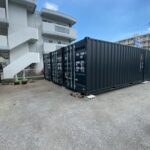 20F新品コンテナ　那覇市　ブラック色 5