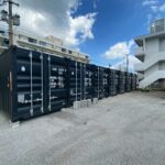 20F新品コンテナ　那覇市　ブラック色 6