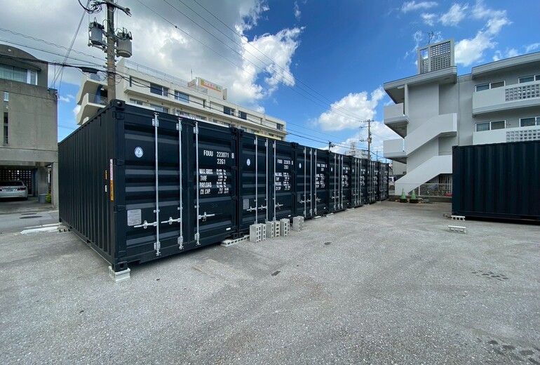 20F新品コンテナ　那覇市　ブラック色 6