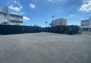 20F新品コンテナ　那覇市　ブラック色