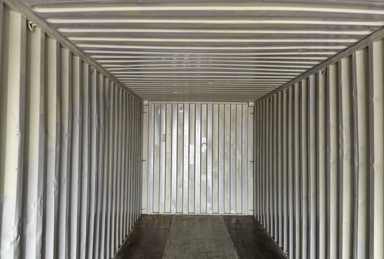 40Fコンテナ ★中古★ライトグレー塗装（ISOコンテナ規格海上コンテナ） 5