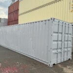 40Fコンテナ ★中古★ライトグレー塗装（ISOコンテナ規格海上コンテナ） 1