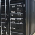 20F新品コンテナ　うるま市　ブラック色 1