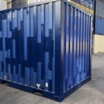 10Fコンテナ ★中古★ ライトグレー色 ☆在庫確認はお電話にて☆ 1