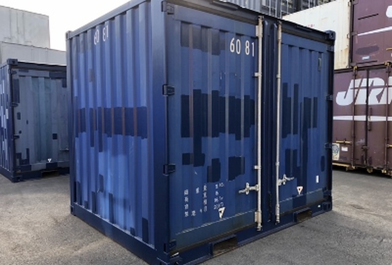 10Fコンテナ ★中古★ ライトグレー色 ☆在庫確認はお電話にて☆ 2