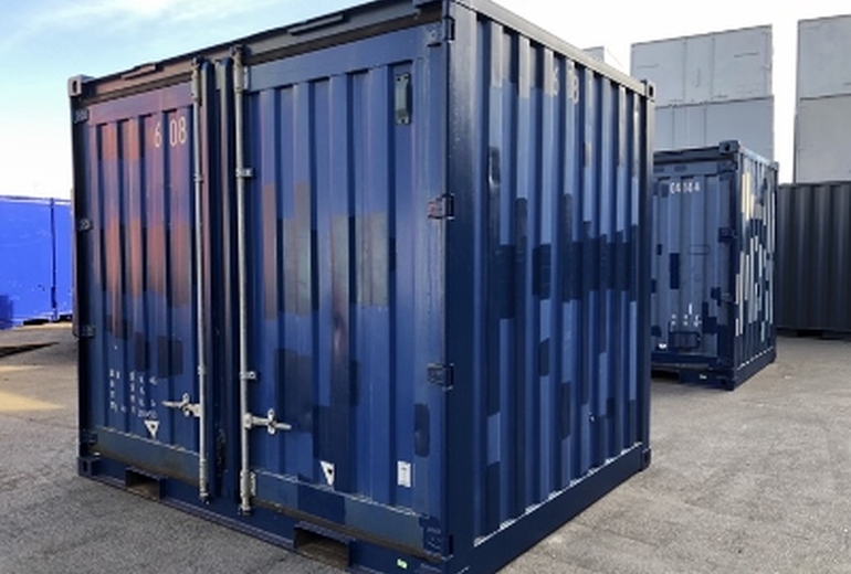 10Fコンテナ ★中古★ ライトグレー色 ☆在庫確認はお電話にて☆ 4