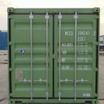 先行予約受付中♪20Fコンテナ ★新品★ レシーダグリーン色 （ISOコンテナ規格海上コンテナ） 3