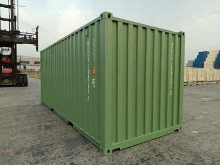 先行予約受付中♪20Fコンテナ ★新品★ レシーダグリーン色 （ISOコンテナ規格海上コンテナ） 2
