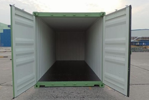 先行予約受付中♪20Fコンテナ ★新品★ レシーダグリーン色 （ISOコンテナ規格海上コンテナ） 4