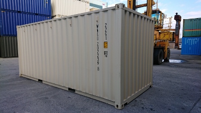 先行予約受付中♪20Fコンテナ ★新品★ アイボリー色 （ISOコンテナ規格海上コンテナ） 3