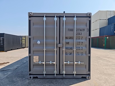 先行予約受付中♪20Fコンテナ ★新品★ シルバー色 （ISOコンテナ規格海上コンテナ） 3