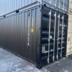 先行予約受付中♪20Fコンテナ ★新品★ ブラック色 （ISOコンテナ規格海上コンテナ） 1