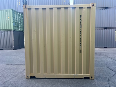 先行予約受付中♪20Fコンテナ ★新品★ ベージュ色 （ISOコンテナ規格海上コンテナ） 2