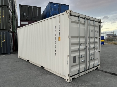 先行予約受付中♪20Fコンテナ ★新品★ クリーム色 （ISOコンテナ規格海上コンテナ） 1