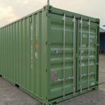 先行予約受付中♪20Fコンテナ ★新品★ レシーダグリーン色 （ISOコンテナ規格海上コンテナ） 1